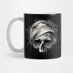 Dark skull halloween theme Mug